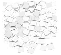 Operitacx 300 Pièces Carreaux Autocollants Petits Carrés Colorés Plats pour Artisanat DIY Décorations Maison et Cadres Photo Surface Lisse Résistante Compatible Collage Facile