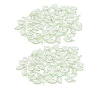 Operitacx 300 Pièces Charms Vertes Transparentes Acrylique Pendentifs pour Fabrication de Bijoux DIY Perles Accessoires pour Colliers Bracelets Boucles Oreilles Créations Artisanales Femme