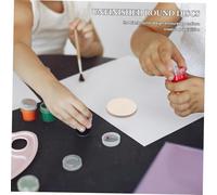 Operitacx 300 Pièces Lot de Disques Ronds Non Traité pour Artisanat DIY Peinture Décoration Maison Création Artistique