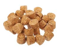 Operitacx 30pcs Bouchon En Bois Tendre, Bouchon De Bouteille De Vin Étanches, Bouchon De Vin, Bouchon De Liège Coniques, Bouchon De Rechange Pour Bouteilles De Vin Et De Bière （19.5-21.5mm）