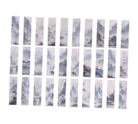 Operitacx 30pièces Marque-pages Chinois Vintage Cartes Esthétiques Papier Pour Lecteurs Accessoires De Lecture Classiques Et Décoratifs