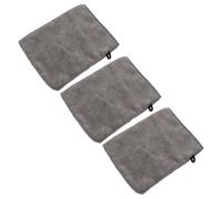 Operitacx 3pièces Démaquillants Visage Microfibres Lavables Exfoliants Doux et Pratiques pour Nettoyage Facial Portable et Confortable pour Soins Quotidiens