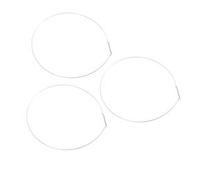 Operitacx 3pièces Pince à Ressort Pour Joint De Porte De Lave-linge Clip De Retenue De Rondelle Installation Rapide Remplacement De Pince De Panneau Avant
