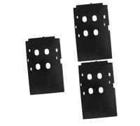 Operitacx 3pièces Plateau PVC pour Impression De Identification Accessoire Pratique pour Imprimantes De Tray Réutilisable