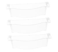 Operitacx 3pièces Support à Huile Récipients Universels De Collecte Huile Pour Hotte De Cuisine Bac à Graisse Plastique Pour Cuisine Et Restauration