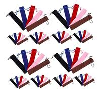 Operitacx 4 Ensembles Trousse À Crayons Pochette À Crayons À Cordon Sacs en Velours avec Cordon Sacs À Stylos pour Pochette À Stylos De Rangement pour 15 pièces * 4