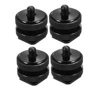 Operitacx 4 pièces Adaptateur de Montage pour Griffe Chaude Pouce Lot de Vis Durables pour Trépied DSLR et Accessoires Caméra
