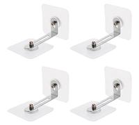 Operitacx 4 Pièces Anti-Basculement Pour Armoire Ancre Adhésive Pour Meubles Ancre Murale Bibliothèque Sangle D'Ancrage Pour Meubles Tabouret De Vanité Support De Livre Ancres