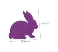 Operitacx 4 Pièces Blocs Notes Pâques Lapin Colorés Adorables Mémo Pratiques pour Garçon Fille et Bureau Portable avec Adhésif Accessoires Printemps pour Fête et