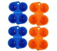 Operitacx 4 Pièces Boîte à Œufs Plastique Portable pour Conservation Étui à Œufs pour Voyages et Pique-niques