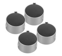 Operitacx 4 pièces Boutons de Réchaud Gaz de Zinc Remplacement pour à Gaz avec Angle de Degrés Installation Facile et Durable