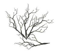 Operitacx 4 Pièces Branches d'arbre Artificielles en Plastique Vertes Réalistes pour Décoration, Petites Branches Polyvalentes pour Vases et Événements Professionnels