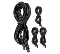 Operitacx 4 pièces Câble Rallonge Broches Aviation pour Caméra de Recul Extension Auto Câble Audio Stable pour Voiture et Véhicules