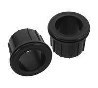 Operitacx 4 Pièces Cache-Orifice en Plastique Noir pour Pied de Parasol de Terrasse, Manchon Antidérapant et Protecteur l'usure, Diamètre Intérieur 1,5 et 1,9 Pouces, pour Événements