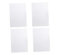 Operitacx 4 Pièces Carnet de Notes Épais Papier Brouillon Lot de Cahiers de Protection des Yeux pour Étudiants Blanches pour et