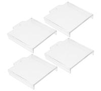 Operitacx 4 pièces Couvercle de Protection Transparent pour Interrupteurs de Sécurité Lot de Protection Lactivation Accidentelle Compatible Boutons Manuel Usage Résidentiel et Commercial