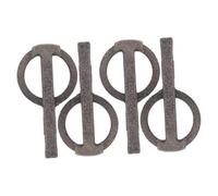 Operitacx 4 pièces Goupilles Échafaudage Assortiment Connecteurs Fendus pour Fixation Rapide Accessoires Durables pour Équipements de Chantier Installation Facile et Sécurisée