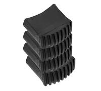 Operitacx 4 Pièces Patins De Protection Pour Échelle Protections Pour Échelle Avec Tapis De Sol Antidérapant Facile à Installer Remplacer