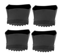 Operitacx 4 pièces Protection Pied Échelle Antidérapant Couvre Pied Caoutchouc Durable Patins de Sécurité pour Stabiliser Léchelle et Protéger Sol Facile à Installer