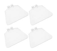 Operitacx 4 pièces Protège Yeux pour Meuleuse de Banc Écran de Sécurité Transparent Remplacement pour Meuleuse Dangle Protège Yeux Stable Accessoire de Protection Poussière pour Atelier