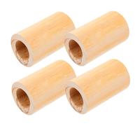 Operitacx 4 Pièces Rehaussement des Blocs de Jambes poussoirs de lit contremarches pour canapé rehausseurs de Table Colonne Montante de Meubles Monte-Meubles Leg Leg SUPPERS Bois Kaki