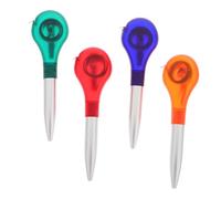 Operitacx 4 Pièces Stylo à Bille Multifonction avec Ruban à Mesurer pour Prendre des Notes Mesurer et Dessiner Fournitures Scolaires pour Garçon Fille Enseignants et Utilisation