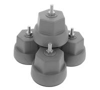 Operitacx 4 pièces Supports de Machine à Laver Lot de Patins Antivibrations Antidérapants pour Machines à Laver et Sèche Linge Stabilisateur de Vibration et Réducteur de Bruit