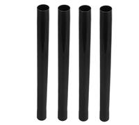 Operitacx 4 Pièces Tube prolongateur pour aspirateur accessoires d'aspirateurs connecteur d'aspirateur tube d'extension de vide rallonge pour aspirateur talon d'aspirateur Noir