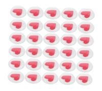 Operitacx 480 Pièces Yeux Mobiles Autocollants Forme de Cœur pour Poupées et Jouets DIY Yeux Amovibles Flexibles pour Projets de Loisirs Créatifs Garçon Fille