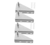 Operitacx 4pièces Charnières Métalliques Pour Réfrigérateur Et Congélateur Ouvertures Et Fermetures Fluides Et Silencieuses
