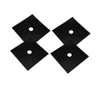 Operitacx 4pièces Housse De Protection Pour Brûleur De Cuisinière Housse Réutilisable Pour Brûleur à Gaz Ustensile De Cuisine Accessoire De Cuisine