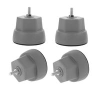 Operitacx 4pièces Stabilisateur De Machine à Laver Patins Anti-vibrations Pour Lave-linge Antidérapants Pour Machine à Laver Du Bruit Support Stable Pour Tambour De Laveuse
