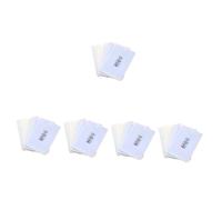 Operitacx 5 Ensembles Porte-Cartes D'Identité Anti-RFID Et Anti-Scan en Aluminium Anti-Démagnétisation Protection De Carte De Sécurité Sociale Pochettes Transparentes 10 pièces * 5