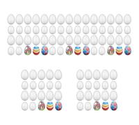 Operitacx 5 Ensembles Œufs Mousse Pour Bricolage Décorations De Pâques Halloween Et Noël Fournitures Diy Mousse Légères Œufs De 40 Pièces * 5