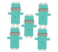 Operitacx 5 Pièces Adaptateur Lc Lc Duplex Femelle Connecteur Coupleur Multimode Compatible Câblage Réseau et Télécommunication