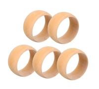 Operitacx 5 pièces Bracelets Naturel pour Création de Bijoux Anneaux Ronds Non Traité pour Peinture et Tissage Accessoires DIY pour Projets Art et Artisanat