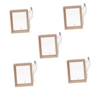 Operitacx 5 Pièces Cadre Photo Lumineux LED Cadre Photo Éclairé USB pour Décoration de Chambre Lampe de Nuit et Unique