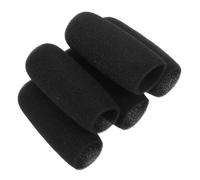 Operitacx 5 Pièces Couvre Micro Mousse Pare Vent pour Microphones de Conférence et Enregistrements Protection Fiable Vent Éclaboussures Accessoire Réutilisable pour Professionnel