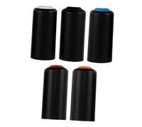 Operitacx 5 Pièces Microphone Battery Caps Replacement For Wireless Mics Compatible With Pgxslx Plastic Easy Installation Stable Audio Performance