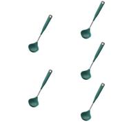 Operitacx 5 Pièces Silicone Louche à Soupe à Long Manche Antiadhésive