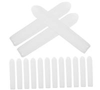 Operitacx 50 Pièces Bouchon De Gaine Pour Lave Vaisselle Dent Réparation Panier Lave Vaisselle Support De Lave-vaisselle Onglets Remplacement Support De Réparation Étagère Blanche Plastique