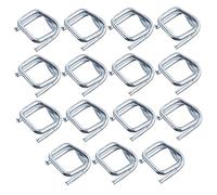 Operitacx 50 pièces Boucles de Serrage Métalliques Réglables Attaches Robustes pour Sangles Compatibles Sacs et Bagages Durables et Résistantes