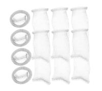Operitacx 50 Pièces Filtre à Lint pour Machine à Laver Inoxydable de Capture de Peluches Accessoire Lavable et Durable pour Drainage Machine à Laver