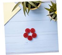 Operitacx 50 Pièces Sceau de Cire Autocollant Branche Olivier Rouge pour Invitations Mariage et DIY Étiquette Cachet Adhésif Décoration pour Cartes et Scrapbooking
