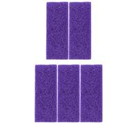 Operitacx 5pcs Lime à Pieds Pourpre en Pu pour Enlever Peaux Mortes et Callosités, Toucher Confortable, Accessoires Pratiques pour Pédicure à Domicile