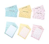 Operitacx 6 Ensembles et Enveloppes Kit de Lettres et Enveloppes Élégantes avec Motifs Charmants pour Écrire Vos Messages et Invitations