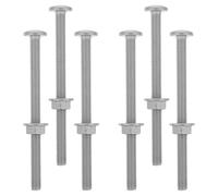 Operitacx 6 Ensembles Kit de Vis et Écrous pour Échelle de Piscine Acier Inoxydable Fixation Étanche et Résistante pour Entretien Escaliers de Piscine Enterrée et Sol