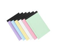 Operitacx 6 Pièces Bloc Notes Ligné Multifonction Petit Carnet Notes pour Bureau et Planification Portable Couleurs