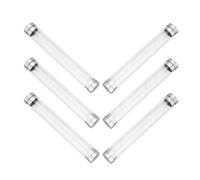 Operitacx 6 Pièces Boîte d'emballage Transparente Cylindrique pour Stylos en