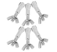 Operitacx 6 Pièces Boulon de Tension Réglage Précis, pour Scie à | Installation Facile, Compatibilité, Fonctionnement Fluide, Usage Métal et Bois, Finition Argenté